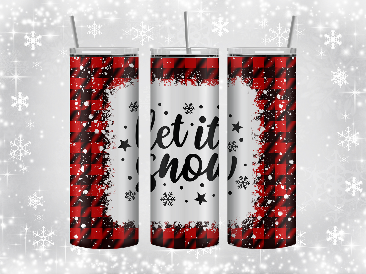 Let it snow tumbler
