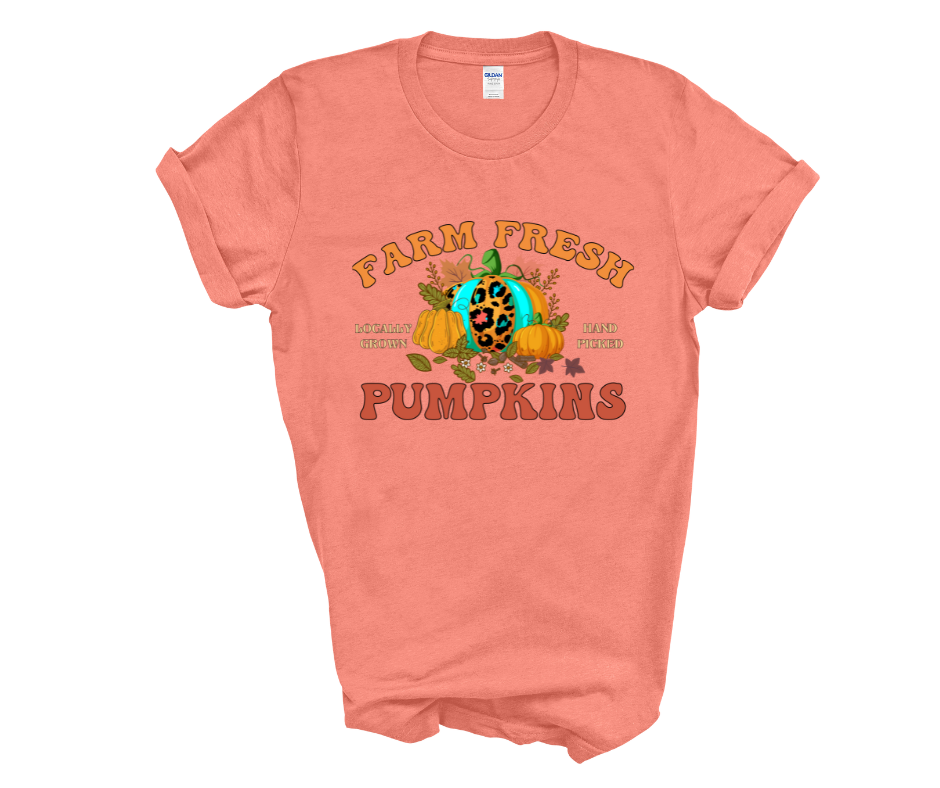 Farm fresh pumpkins tee