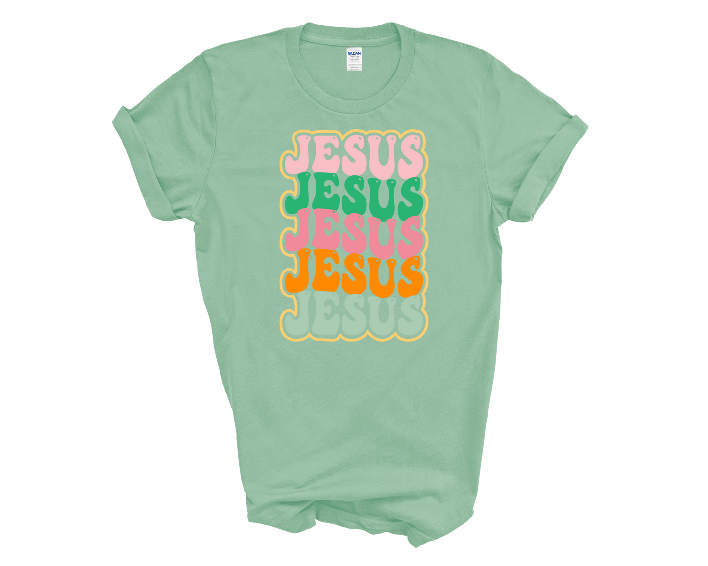 Retro Jesus tee