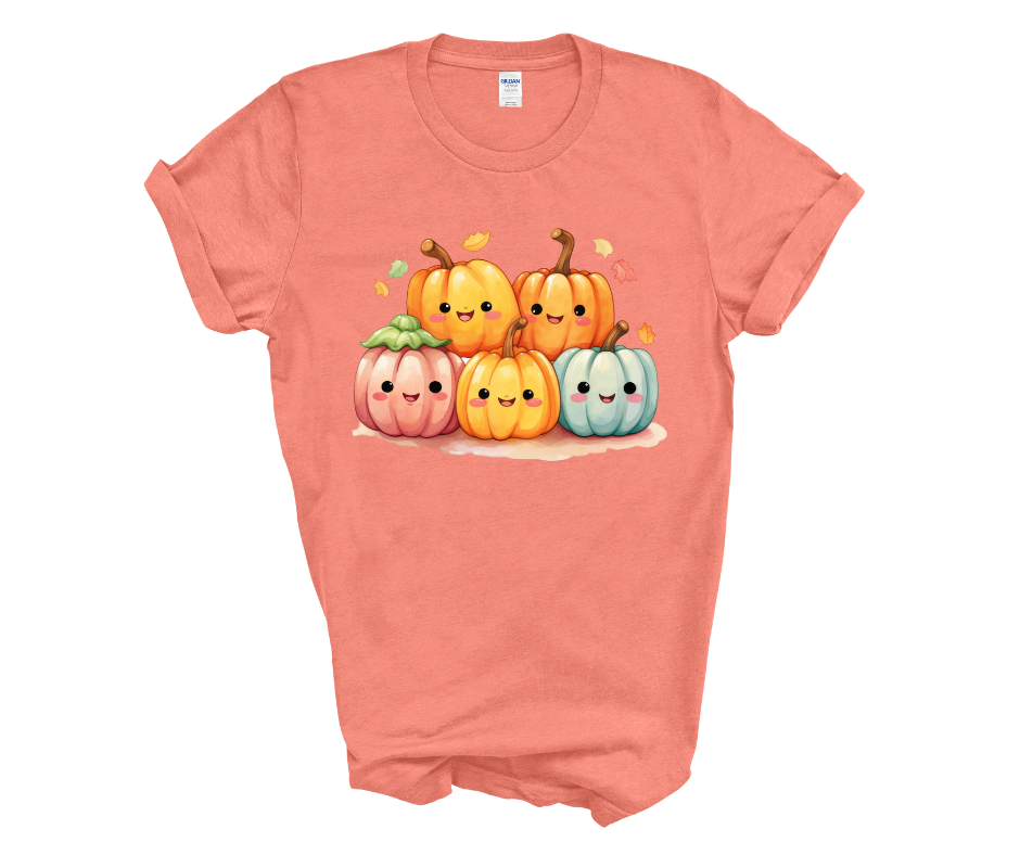 Stack of pumpkins tee