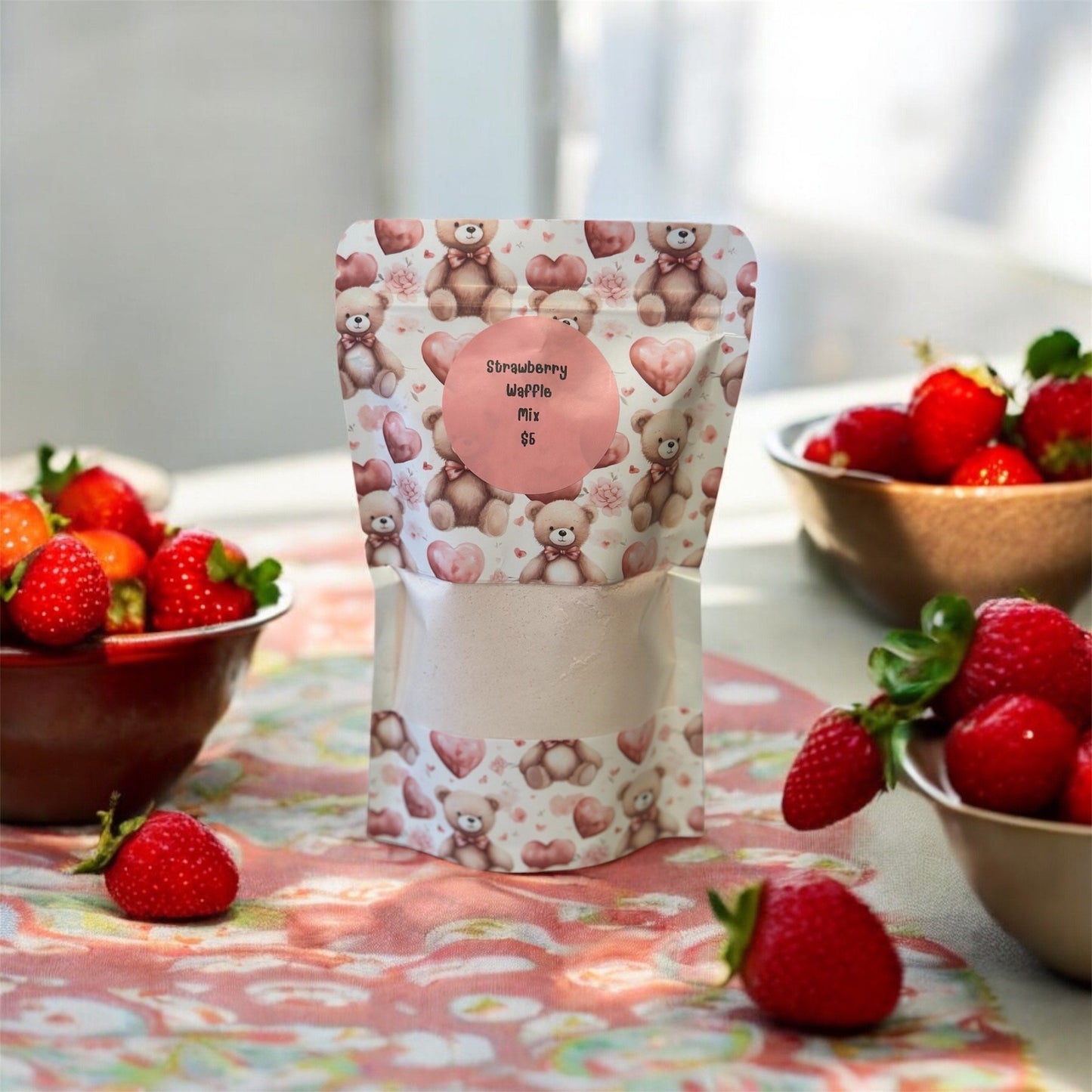 Strawberry Waffle Mix