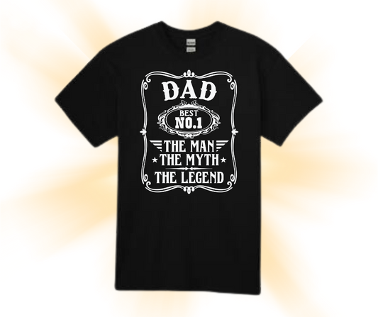 Dad #1 tee