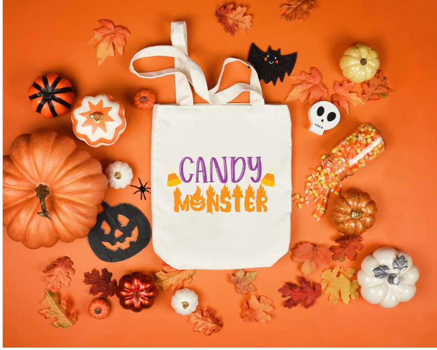 Candy monster bag