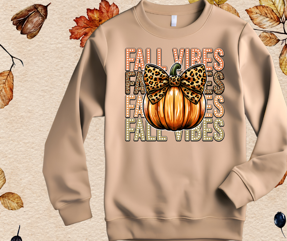 Fall vibes sweater in sand