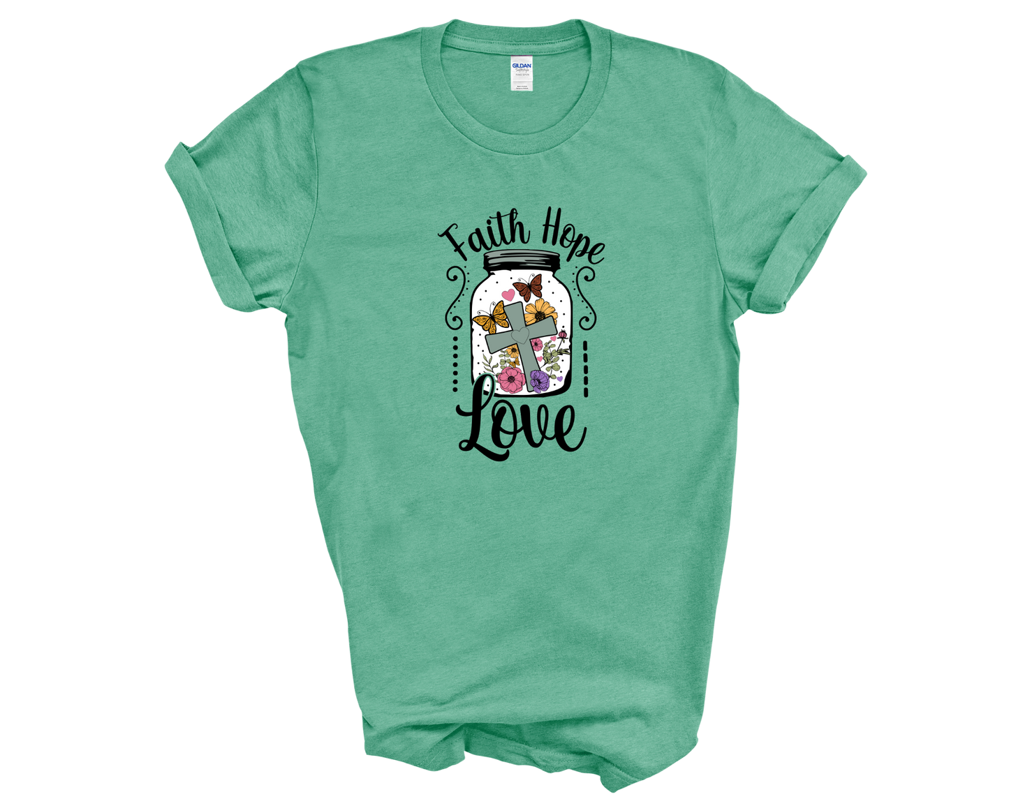 Faith hope love tee