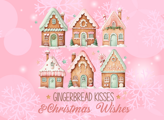 Gingerbread kisses and Christmas wishes puzzle