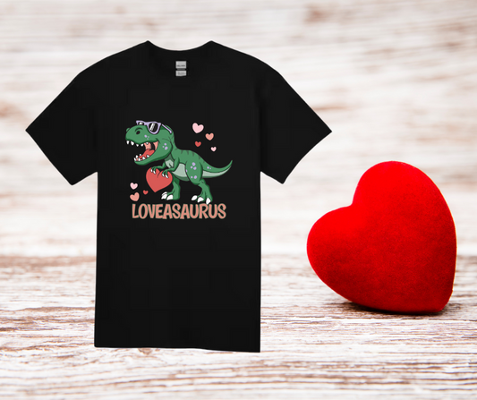 Loveasaurus tee