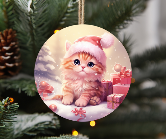 Cat ornament