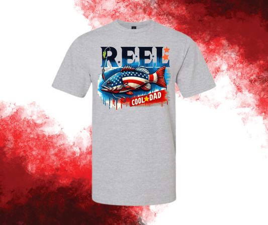 Reel cool dad tee