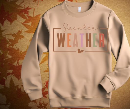 Sweater weather sweater in sand