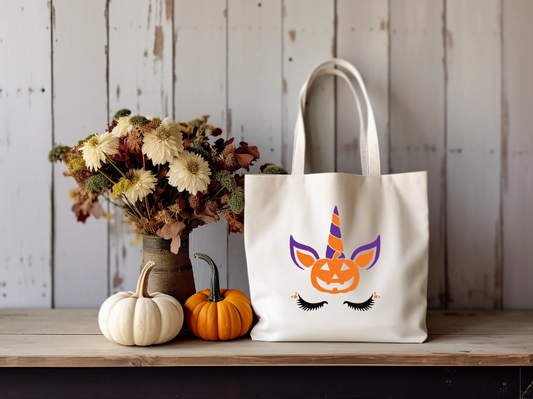 Unicorn pumpkin bag
