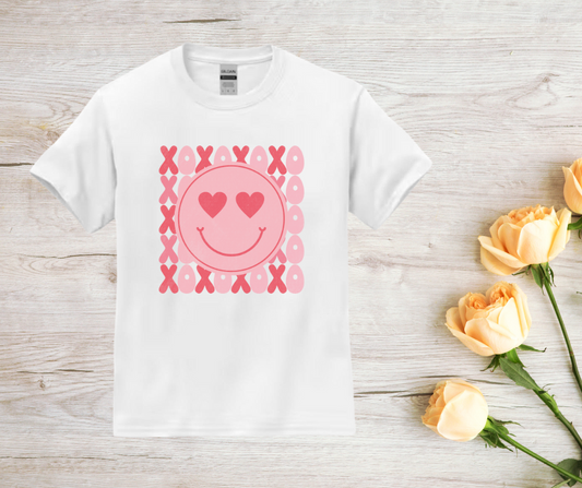 XOXO smiley tee