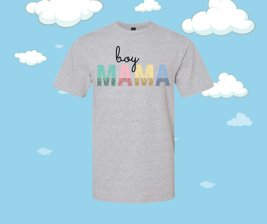 Boy mama tee