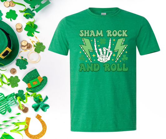 Sham rock and roll tee