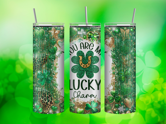 You are my lucky charm tumbler